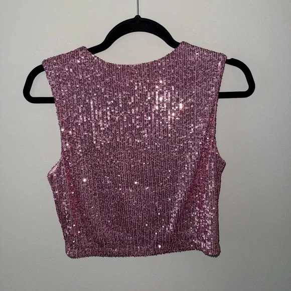 NET sequin top! - Picture 2 of 3